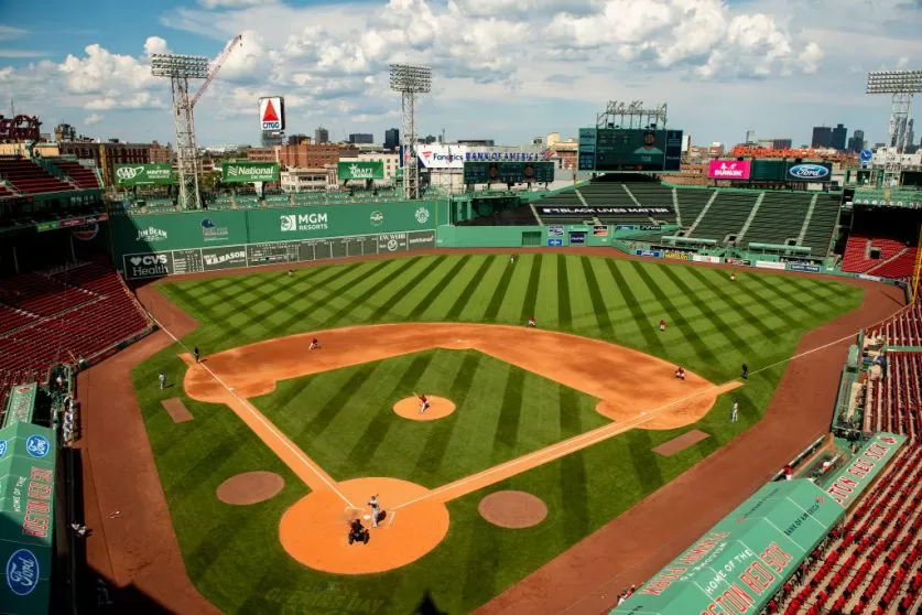 Game on Fenway Park